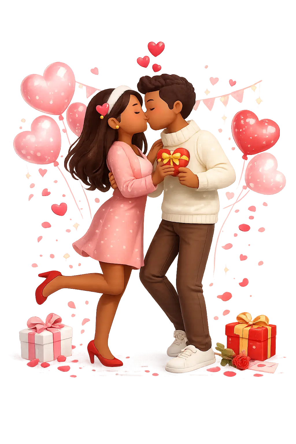 jeu de la roue pour couple saint valentin